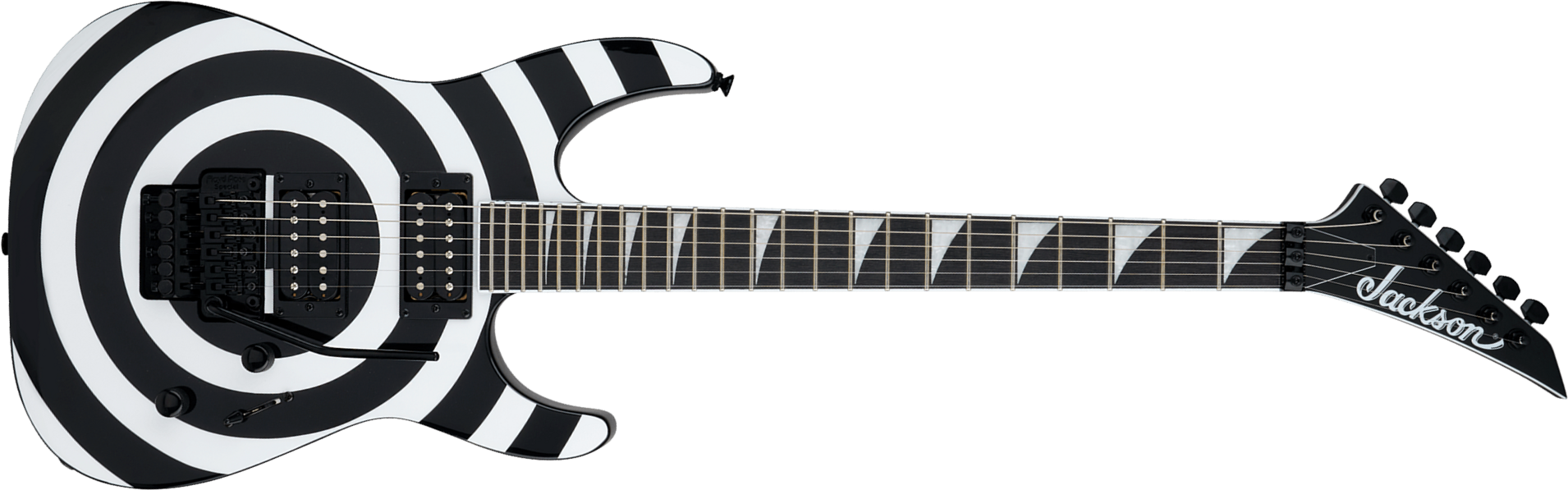 Jackson Soloist Slx Dx Graphic Srs X-series 2h Fr Ama - Bullseye - E-Gitarre in Str-Form - Main picture