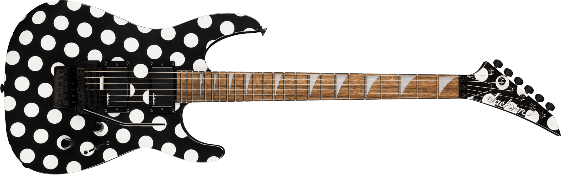 Jackson Soloist Slx Dx Graphic Srs X-series 2h Fr Ama - Polka Dot - E-Gitarre aus Metall - Main picture