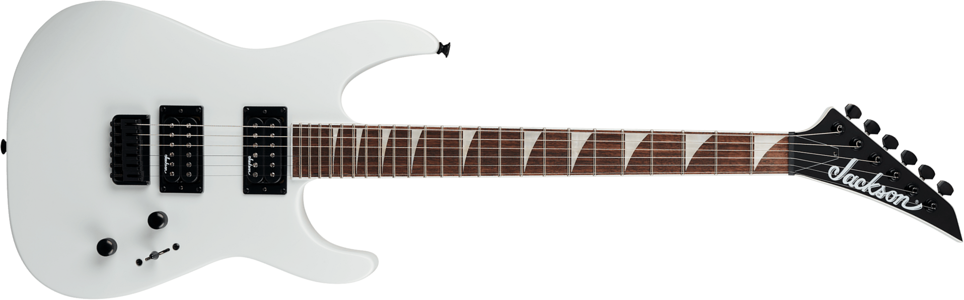 Jackson Soloist Slx Dx Ht X-series 2h Ht Lau - Snow White - E-Gitarre aus Metall - Main picture