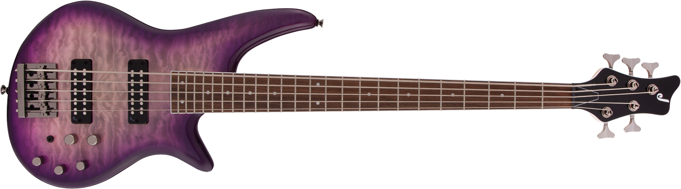 Jackson Spectra Bass Js3qv 5c Active Lau - Purple Phaze - Solidbody E-bass - Main picture
