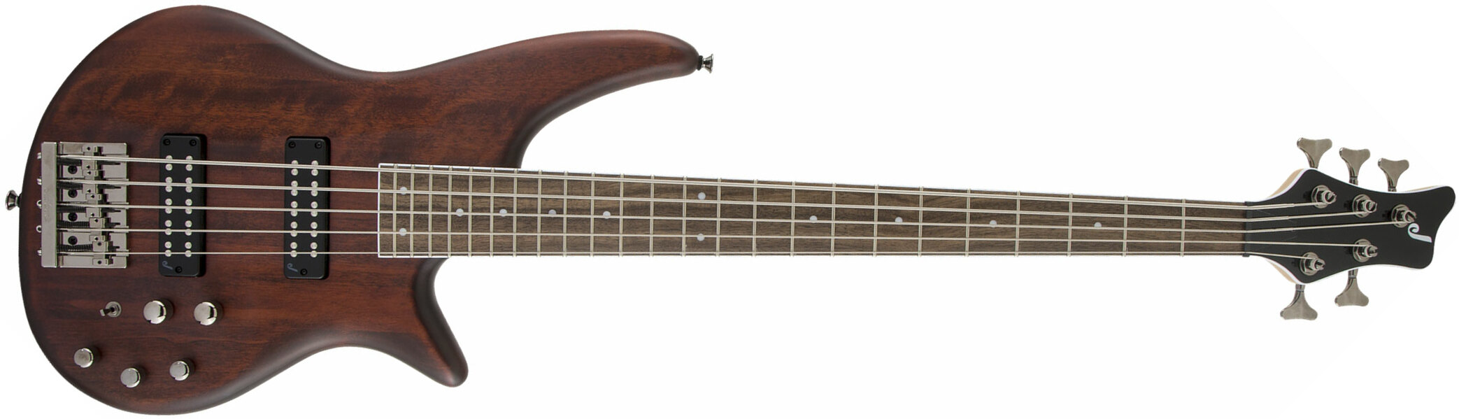 Jackson Spectra Bass Js3v 5c Active Lau - Walnut Stain - Solidbody E-bass - Main picture