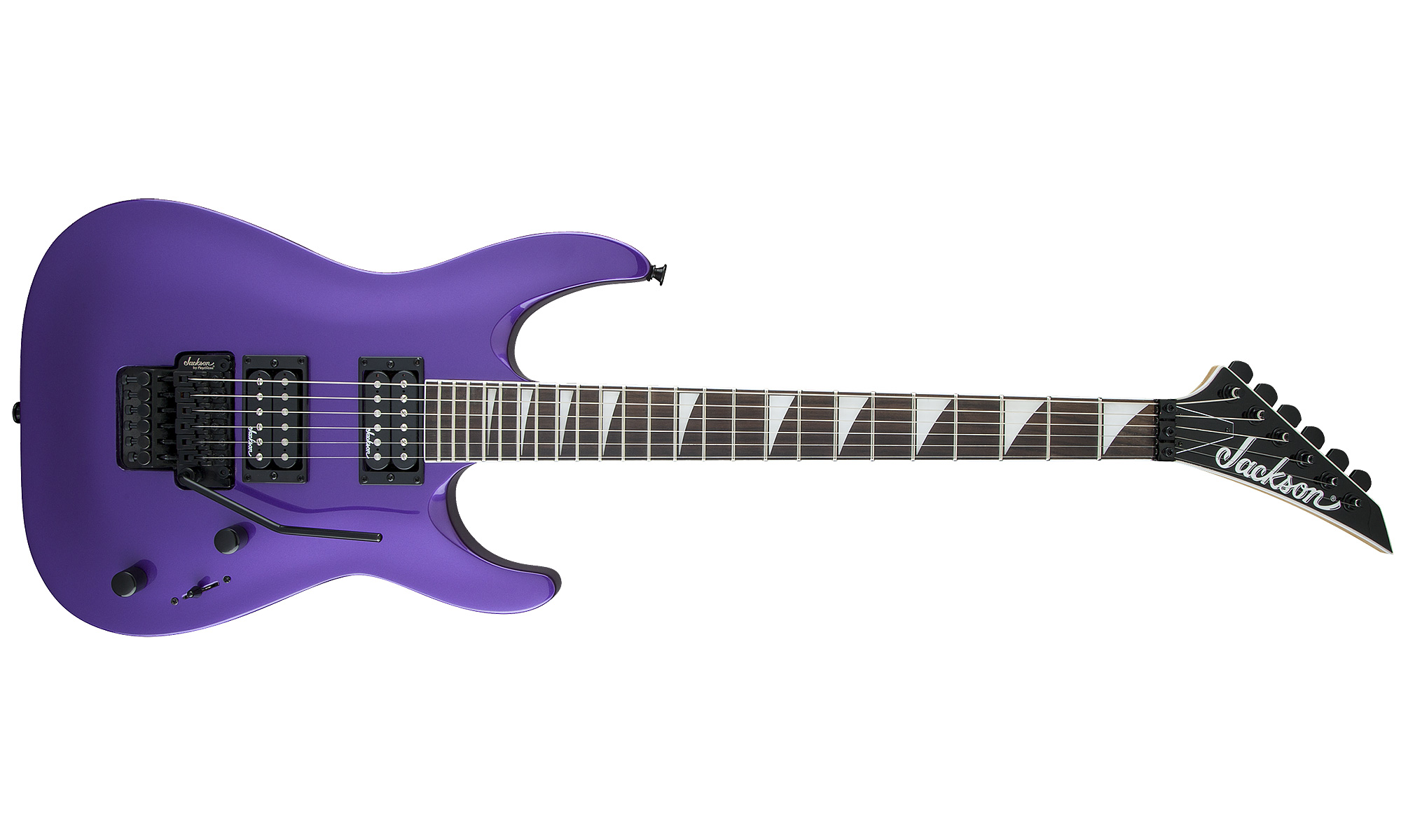Jackson Dinky Arch Top Js32 Dka Hh Floyd Rose Rw - Pavo Purple - E-Gitarre in Str-Form - Variation 1