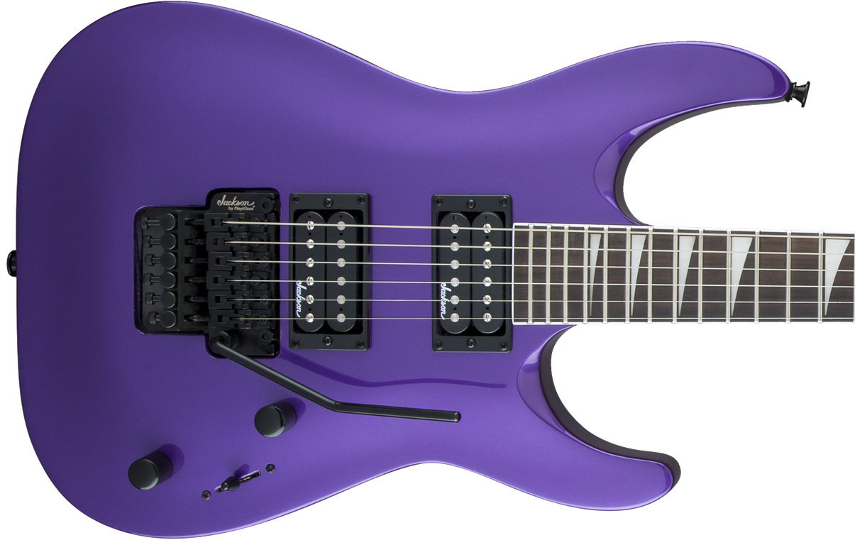 Jackson Dinky Arch Top Js32 Dka Hh Floyd Rose Rw - Pavo Purple - E-Gitarre in Str-Form - Variation 2