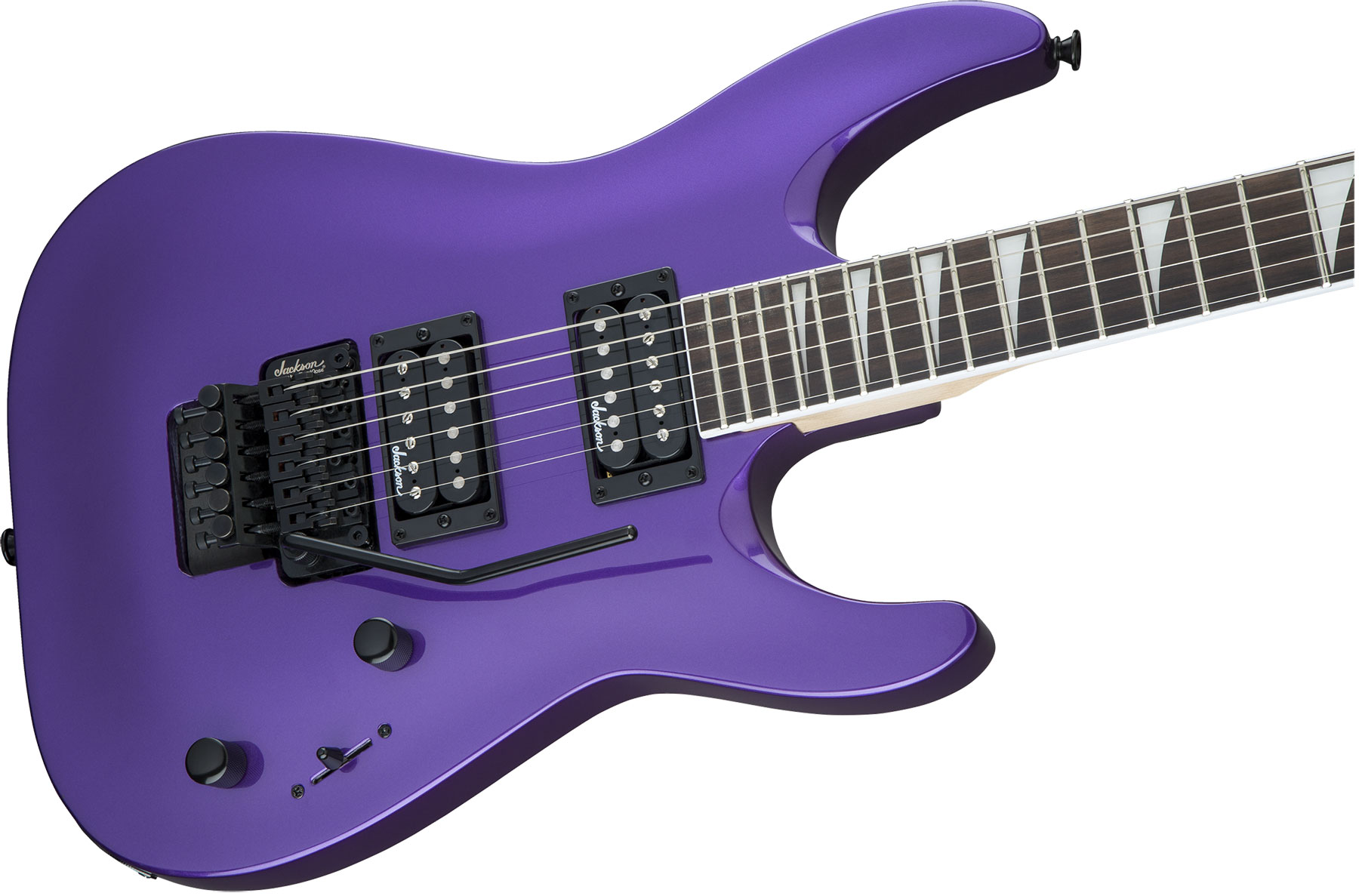 Jackson Dinky Archtop Js32 Dka 2h Fr Ama - Pavo Purple - Double Cut E-Gitarre - Variation 2
