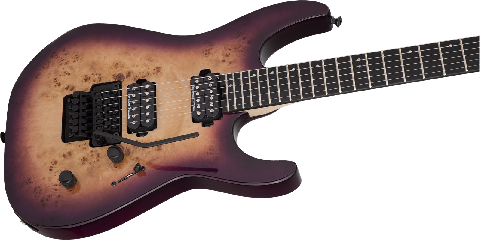 Jackson Dinky Dk2p Pro 2h Seymour Duncan Fr Eb - Purple Sunset - E-Gitarre in Str-Form - Variation 2