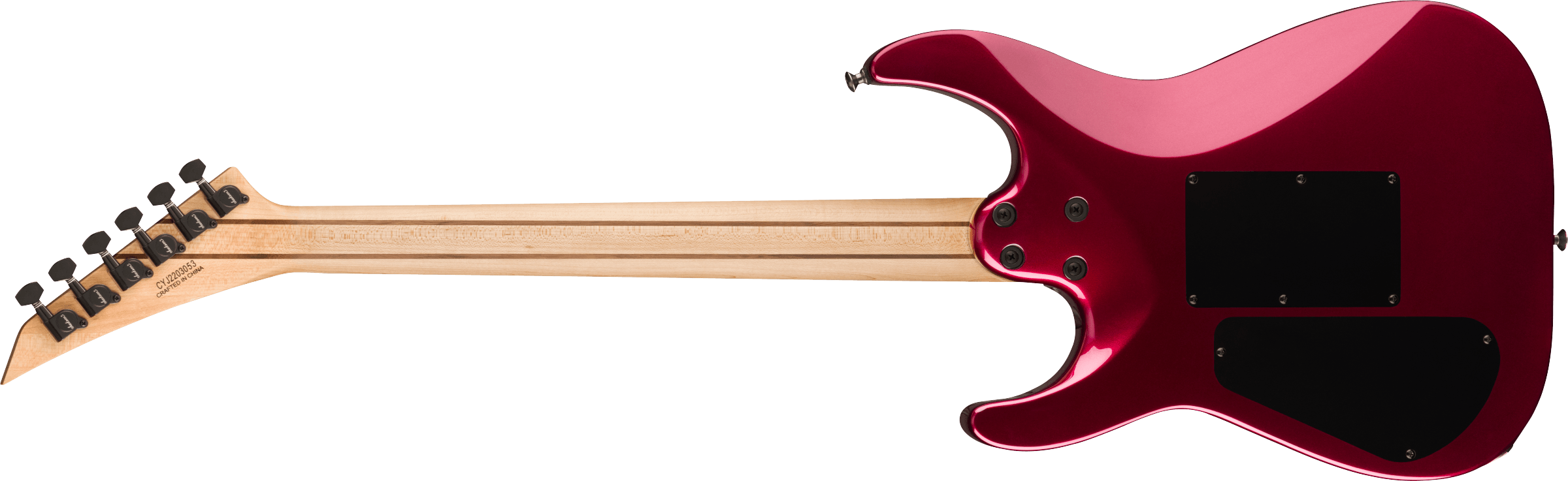 Jackson Dinky Dka Pro Plus 2h Seymour Duncan Fr Eb - Oxblood - E-Gitarre in Str-Form - Variation 1