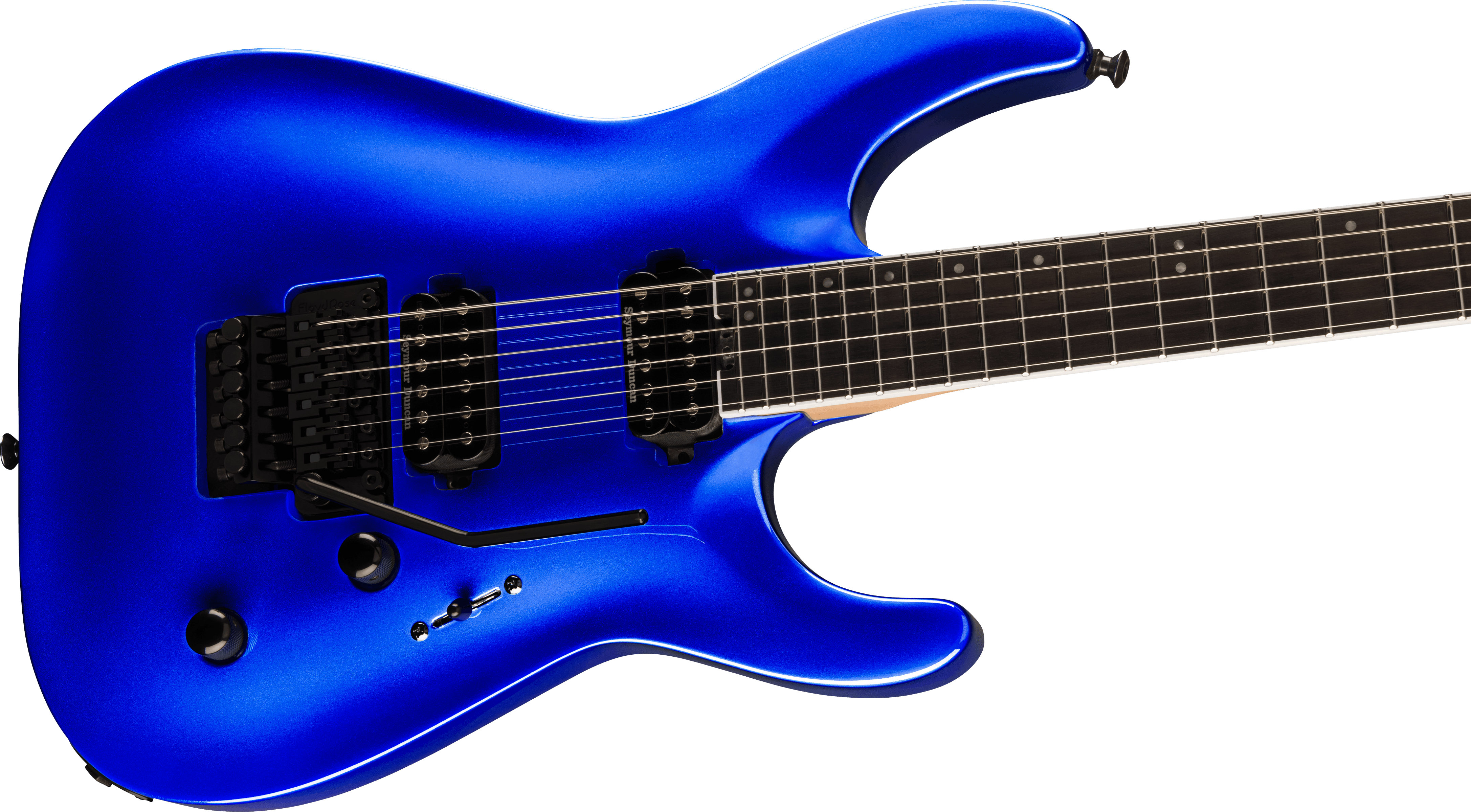 Jackson Dinky Dka Pro Plus 2h Seymour Duncan Fr Eb - Indigo Blue - E-Gitarre in Str-Form - Variation 3