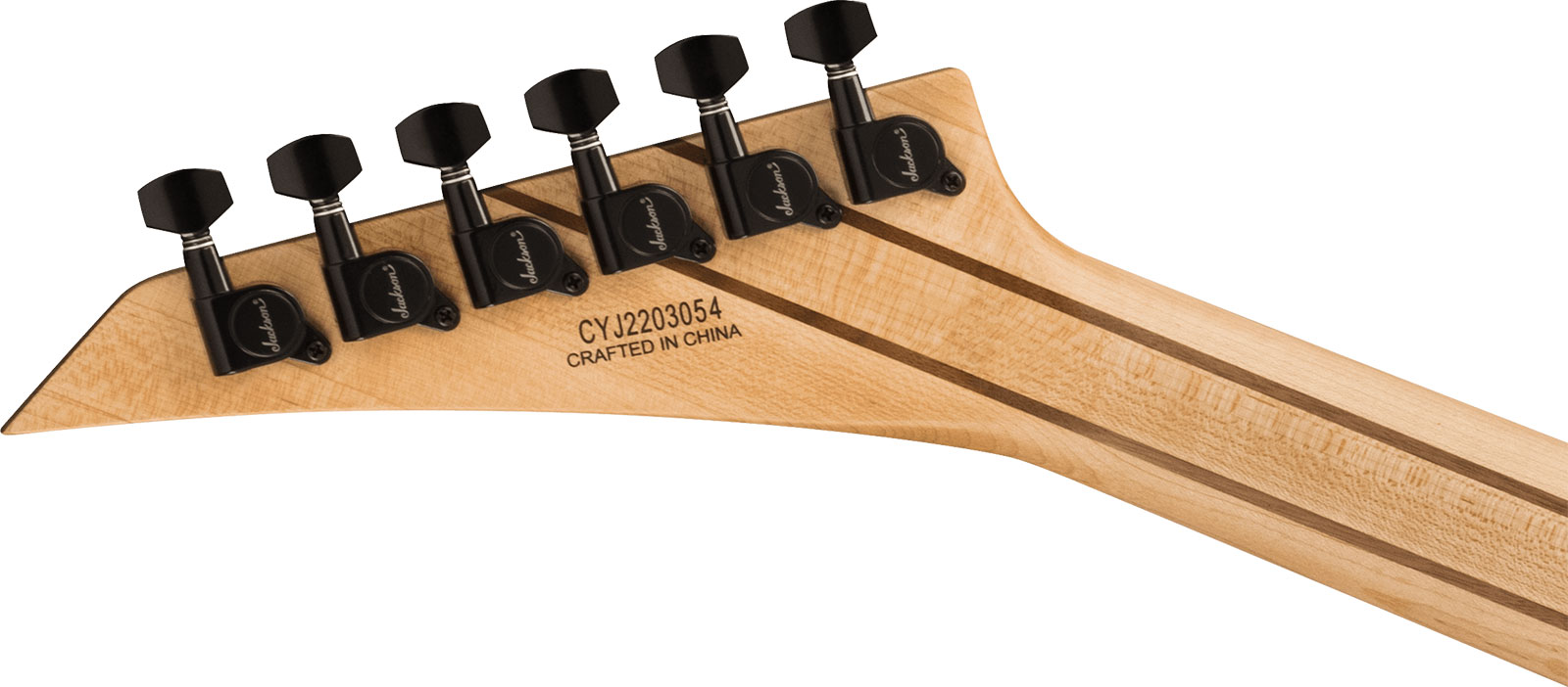 Jackson Dinky Dkaq Pro Plus 2h Seymour Duncan Fr Eb - Ghost Burst - E-Gitarre in Str-Form - Variation 3