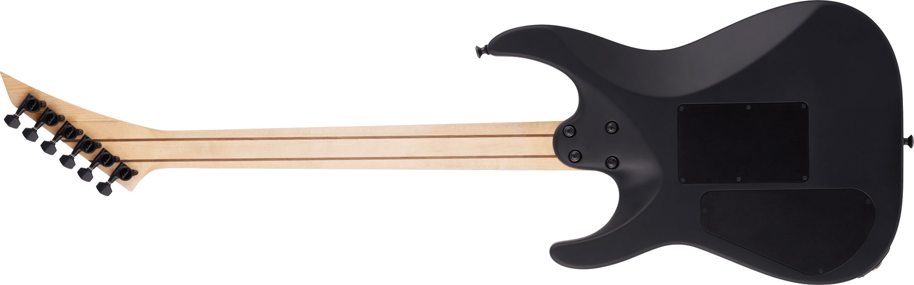 Jackson Dinky Dkr Mj Jap 2h Dimarzio Fr Eb - Satin Black - E-Gitarre in Str-Form - Variation 1