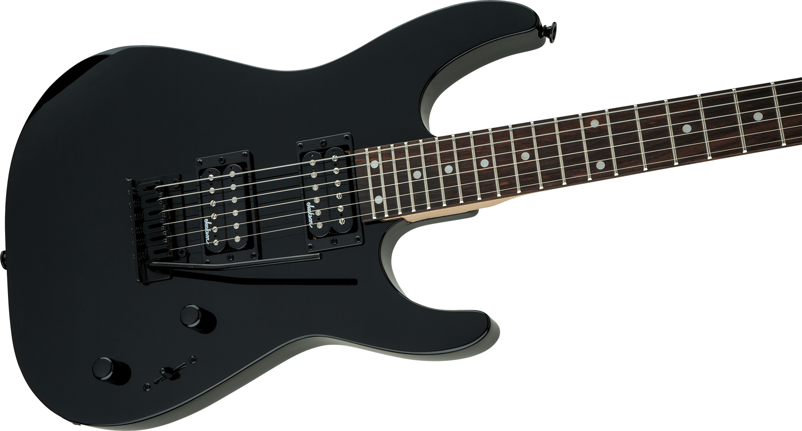 Jackson Dinky Js12 2h Trem Ama - Black - E-Gitarre aus Metall - Variation 2