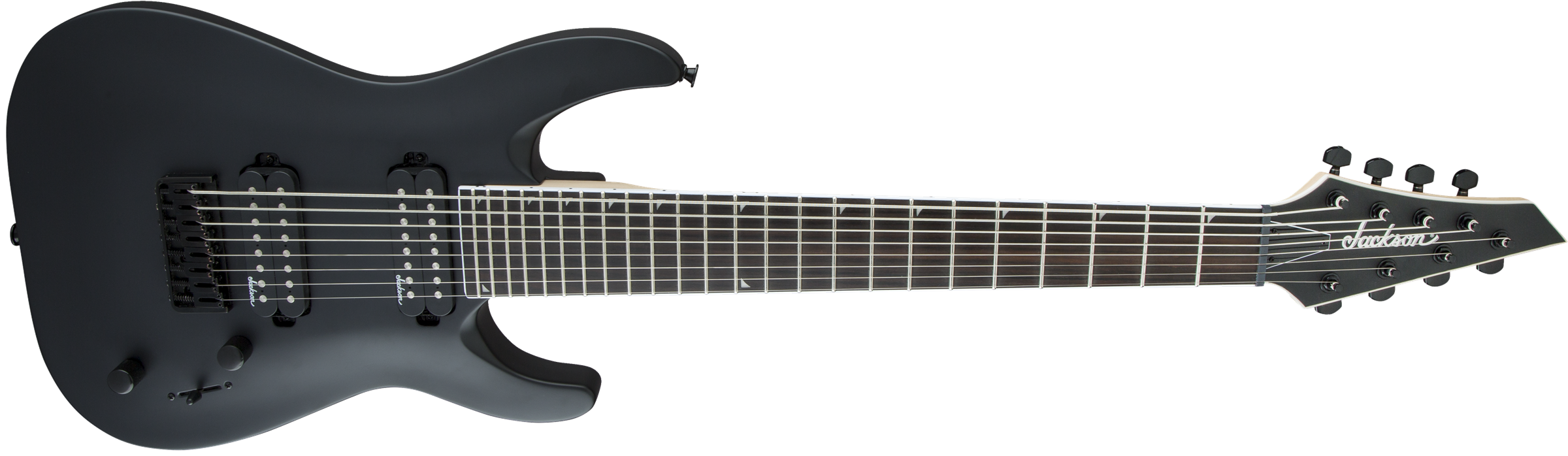 Jackson Dinky Js32-8 Js Series Hh Ht - Satin Black - 8- und 9-saitige E-Gitarre - Variation 2