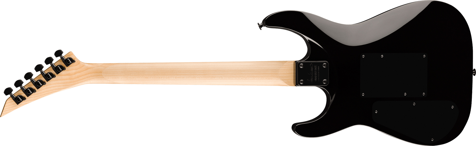 Jackson Dinky Js32 Dkap 2h Fr Ama - Transparent Black - E-Gitarre in Str-Form - Variation 1