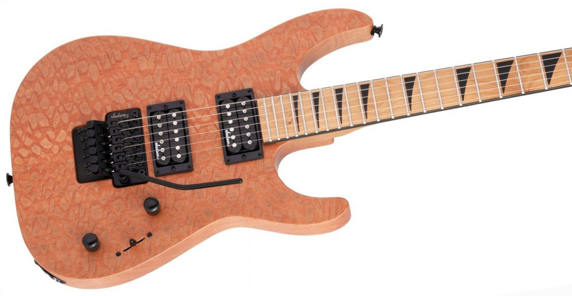 Jackson Dinky Js42 Lacewood Fsr Ltd 2h Fr Mn - Natural Satin - E-Gitarre in Str-Form - Variation 2