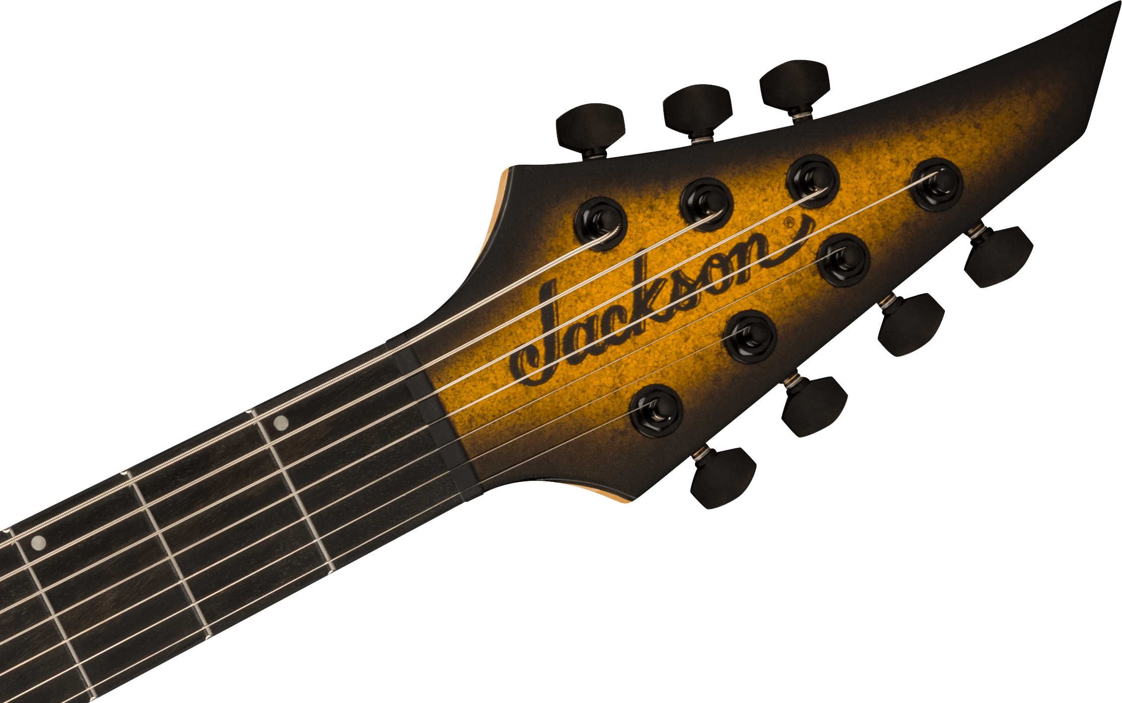 Jackson Dinky Dk Modern Evtn7 Pro Plus Evertune 2h Fishman Eb - Gold Sparkle - 7-saitige E-Gitarre - Variation 4