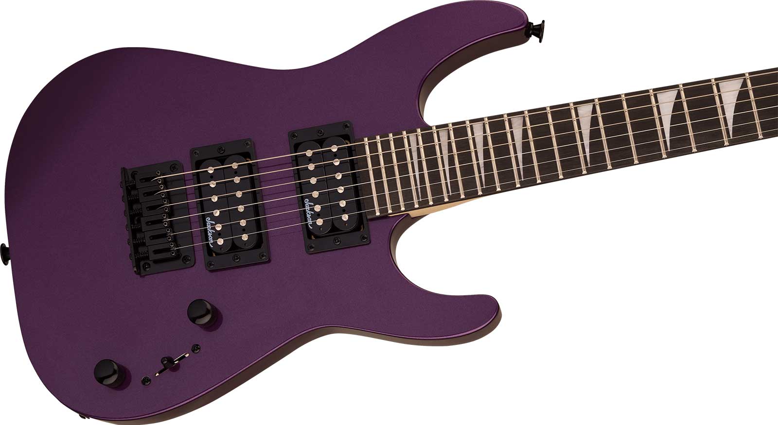 Jackson Dinky Minion Js1x Shsc 2h Ht Ama - Pavo Purple - E-Gitarre für Kinder - Variation 2