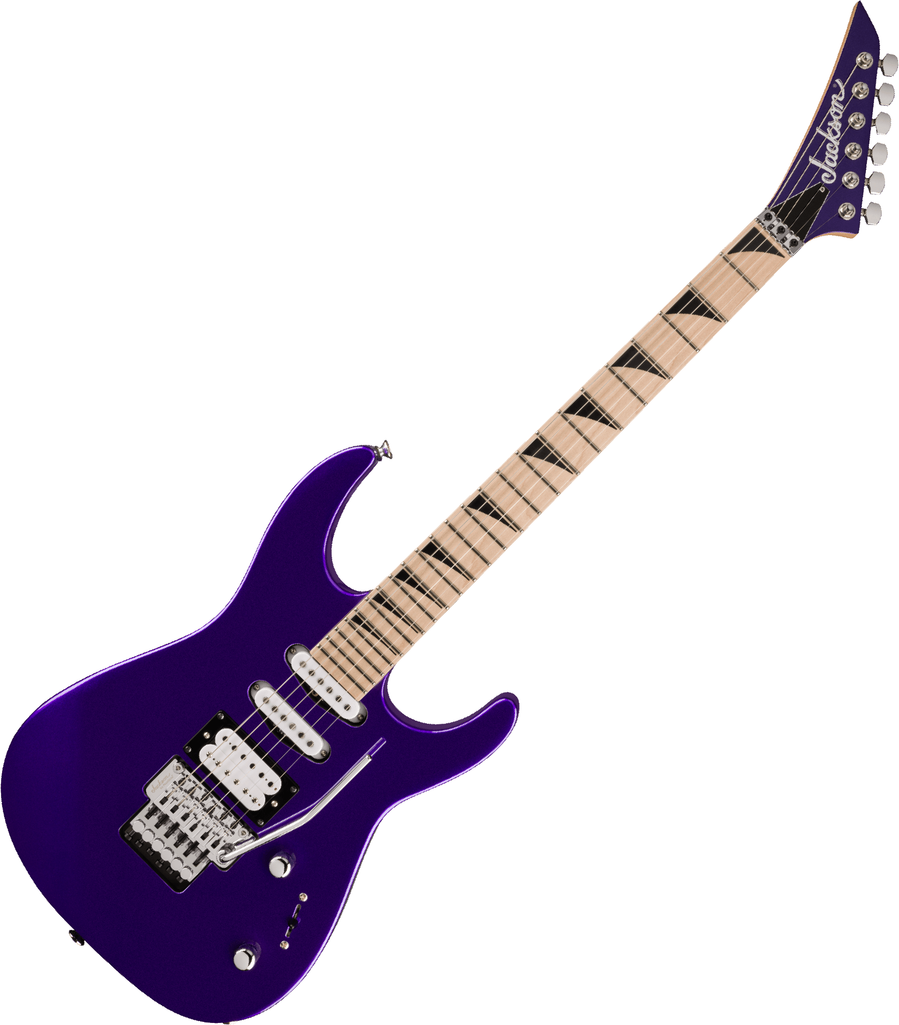 Jackson Dinky Dk3xr Hss Fr Mn - Deep Purple Metallic - E-Gitarre in Str-Form - Variation 1