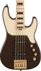 Solidbody e-bass Jackson Adam Blackstone Pro Gladys Jackson Concert Bass 5-String - Black stone