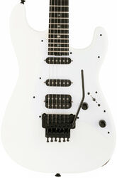 E-gitarre in str-form Jackson Adrian Smith USA San Dimas SD - Snow white