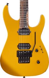 E-gitarre aus metall Jackson American Series Virtuoso - Gold rush
