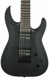 7-saitige e-gitarre Jackson Dinky Arch Top JS22-7 DKA HT - Satin black