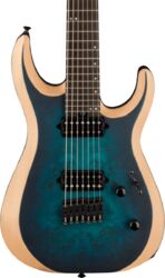 7-saitige e-gitarre Jackson Pro Plus Dinky MDK - Chlorine burst