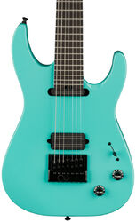 7-saitige e-gitarre Jackson Pro Series Signature Josh Smith Soloist SL7 ET - Aquamarine