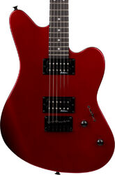 Retro-rock-e-gitarre Jackson Surfcaster JS22 HT - metallic red