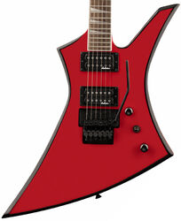 E-gitarre aus metall Jackson Kelly KEX - Ferrari red