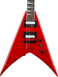 E-gitarre aus metall Jackson King V JS32T - Ferrari red