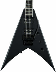 E-gitarre aus metall Jackson Pro King V KV MAH - Deep black