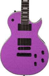 Single-cut-e-gitarre Jackson Marty Friedman Pro MF-1 - Purple mirror