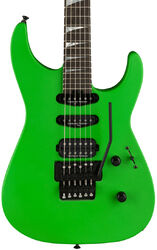 E-gitarre in str-form Jackson American Soloist SL3 - Satin slime green