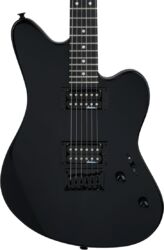 Retro-rock-e-gitarre Jackson Surfcaster JS22 HT - Gloss black