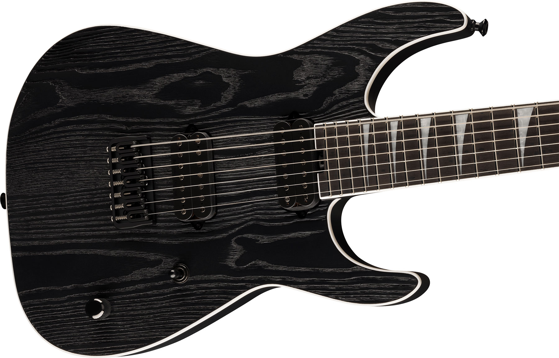 Jackson Jeff Loomis Soloist Sl7 Ht Pro Signature 7c 2h Seymour Duncan Eb - Black Ash - Bariton E-Gitarre - Variation 2