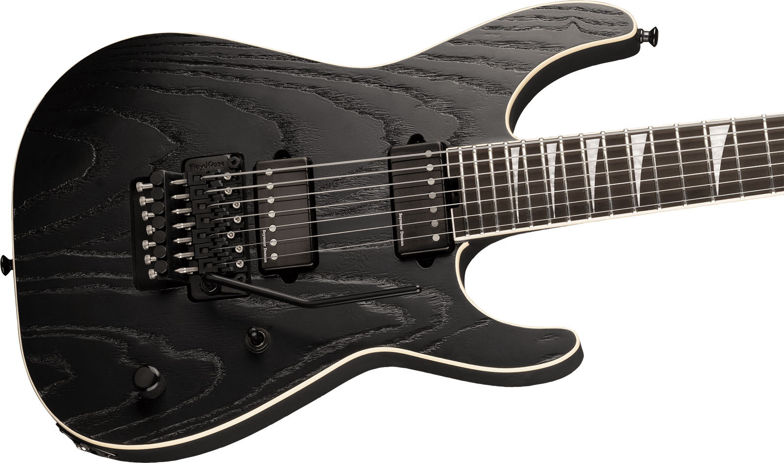 Jackson Jeff Loomis Soloist Sl7 Pro Signature 7c 2h Seymour Duncan Fr Eb - Satin Black - 7-saitige E-Gitarre - Variation 2