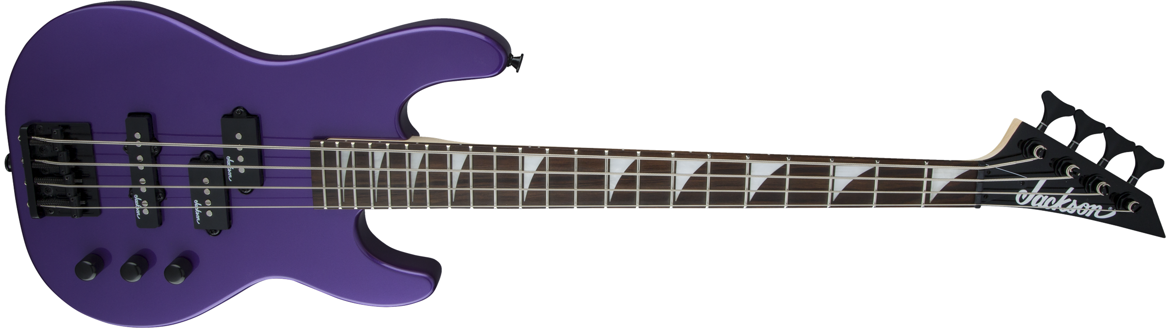 Jackson Js Series Concert Bass Minion Js1x - Pavo Purple - E-Bass für Kinder - Variation 2