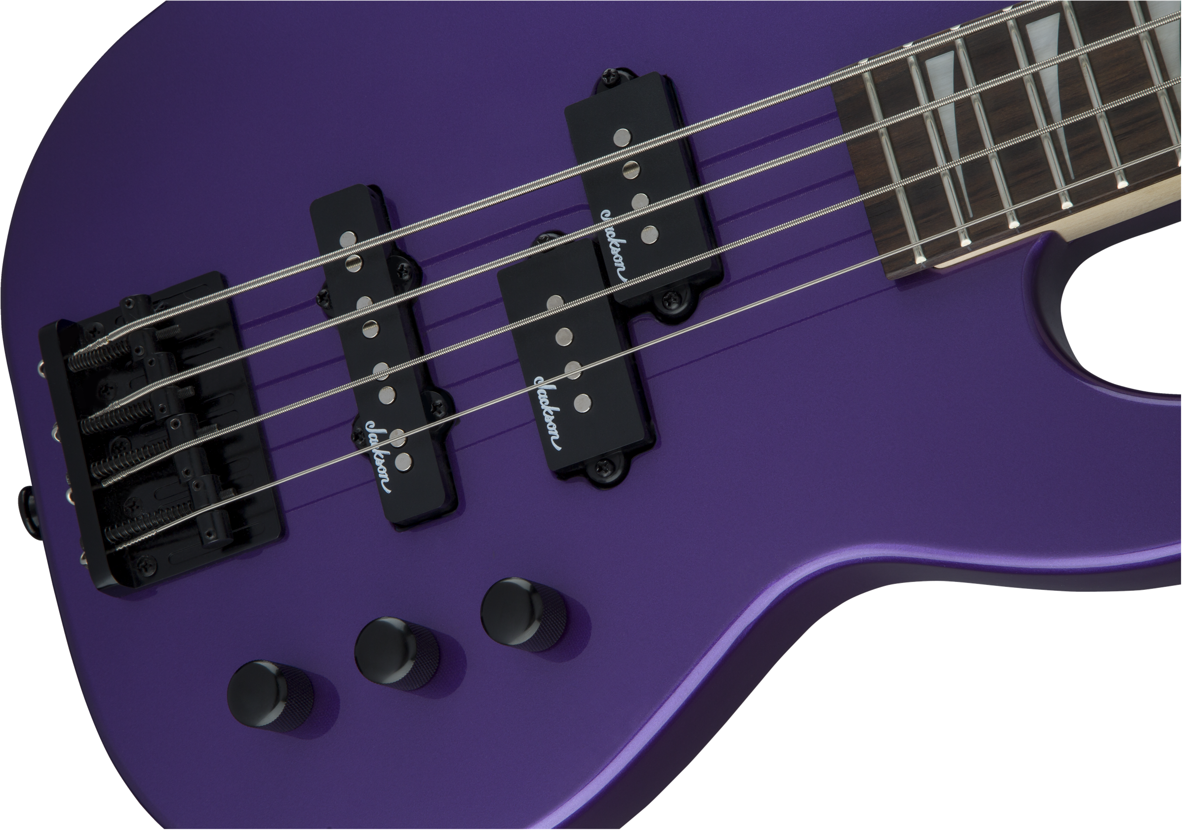 Jackson Js Series Concert Bass Minion Js1x - Pavo Purple - E-Bass für Kinder - Variation 4