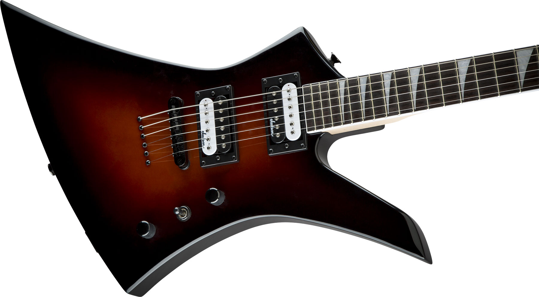 Jackson Kelly Js32t 2h Ht Ama - Viola Burst - E-Gitarre aus Metall - Variation 2