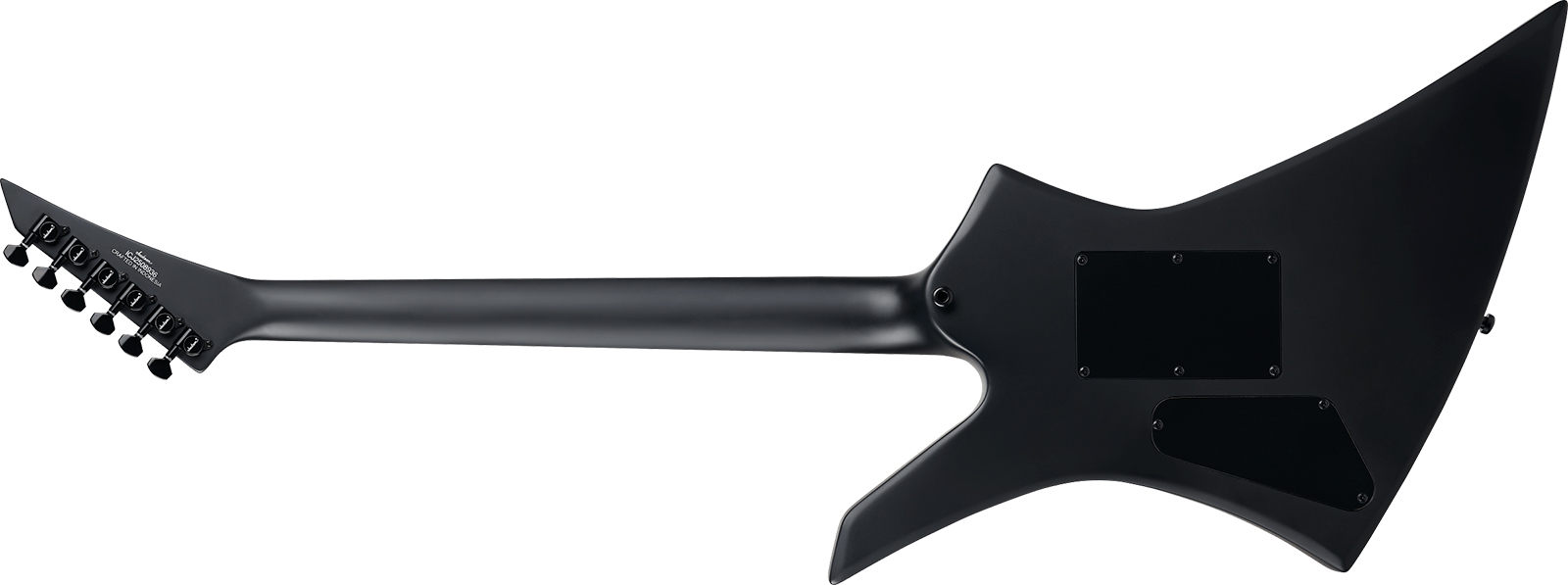 Jackson Kelly Ke1a Pure Metal Pro Plus Ltd 1h Fr Eb - Satin Black - E-Gitarre aus Metall - Variation 1