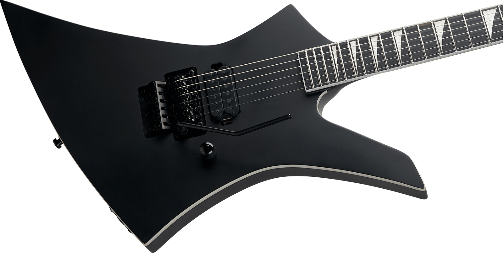 Jackson Kelly Ke1a Pure Metal Pro Plus Ltd 1h Fr Eb - Satin Black - E-Gitarre aus Metall - Variation 2