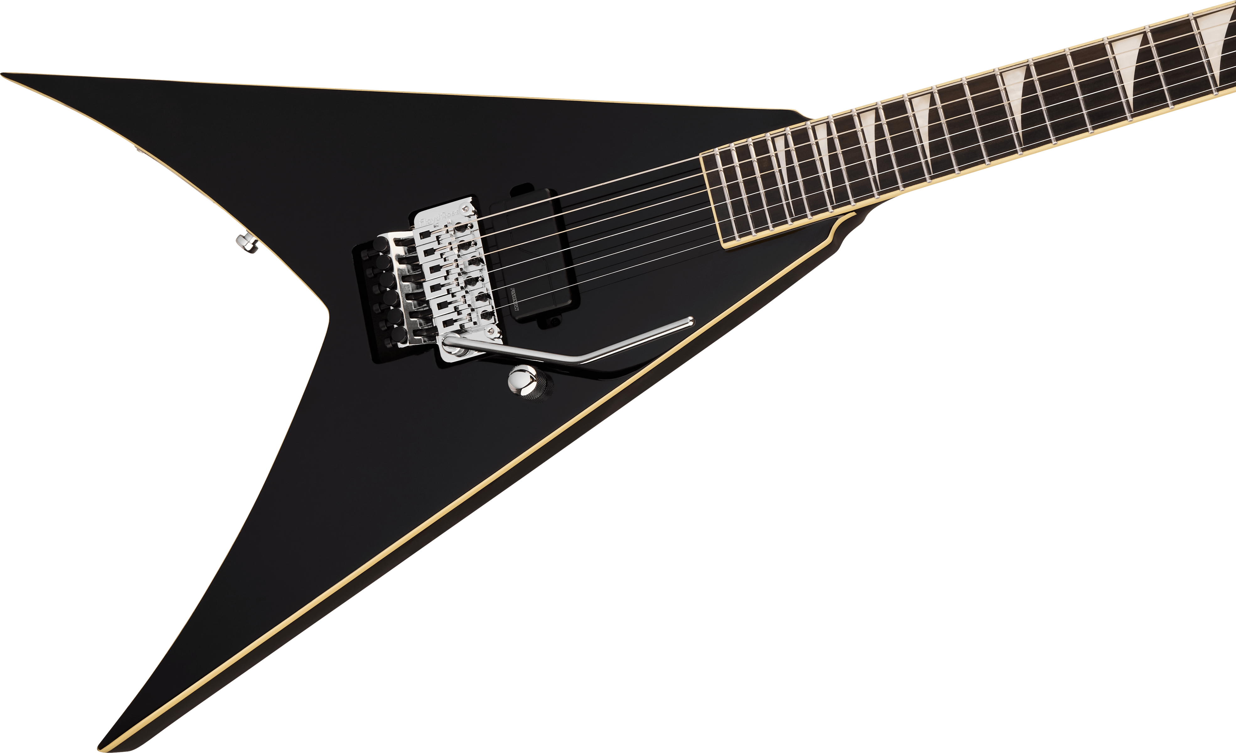 Jackson King V Kv1a Pro Plus Pure Metal Ltd 1h Fishman Fluence Modern Fr Eb - Gloss Black - E-Gitarre aus Metall - Variation 2