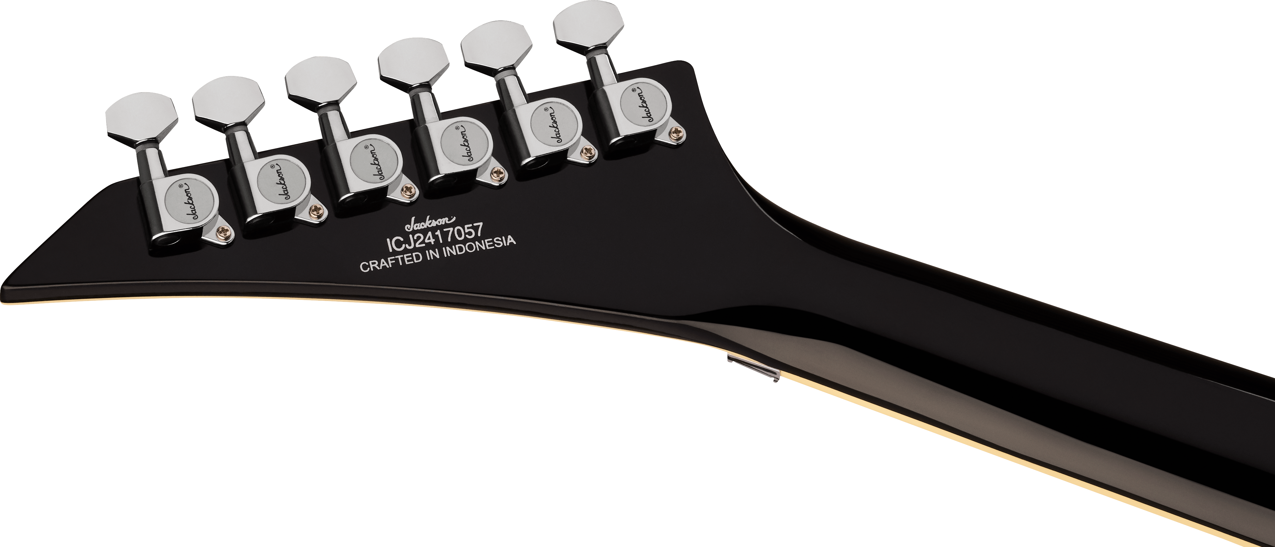 Jackson King V Kv1a Pro Plus Pure Metal Ltd 1h Fishman Fluence Modern Fr Eb - Gloss Black - E-Gitarre aus Metall - Variation 3