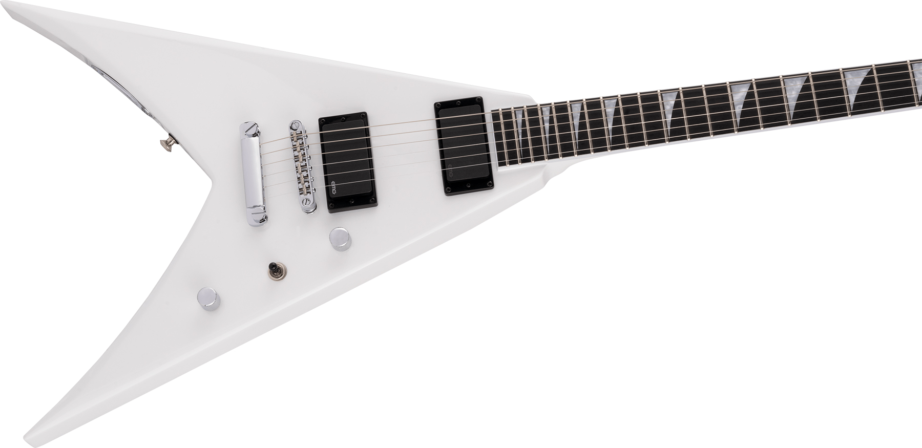 Jackson King V Kvtmg Pro 2h Emg Ht Eb - Snow White - E-Gitarre aus Metall - Variation 2