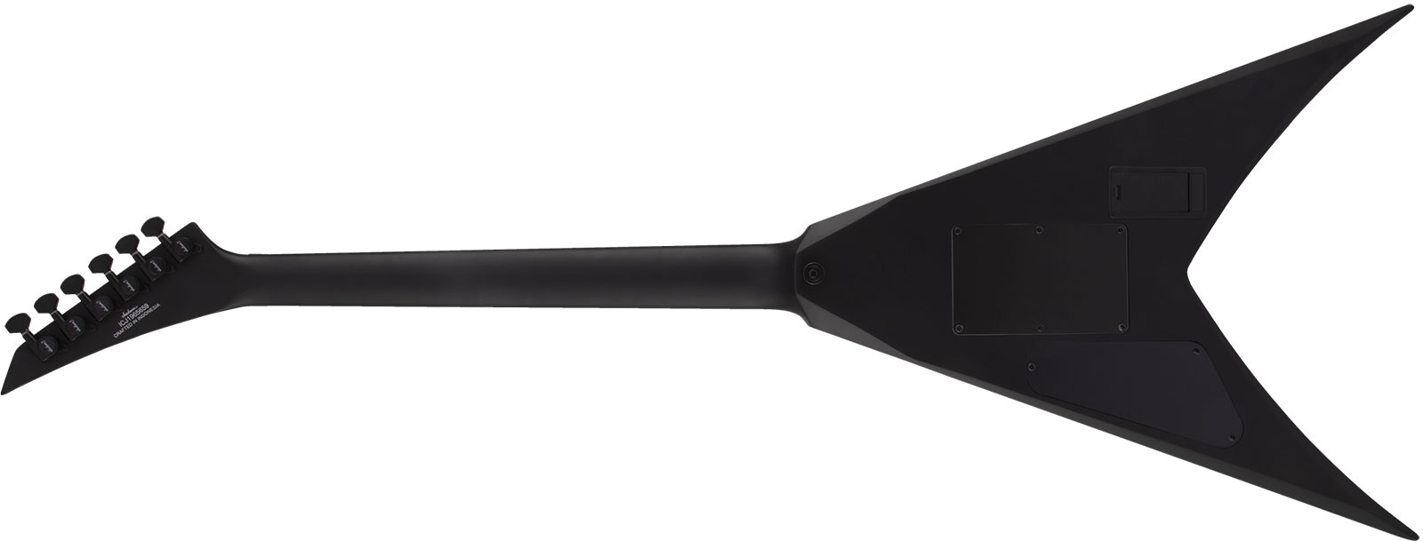 Jackson King V Kvxmg 2h Fr Lau - Satin Black - E-Gitarre aus Metall - Variation 1