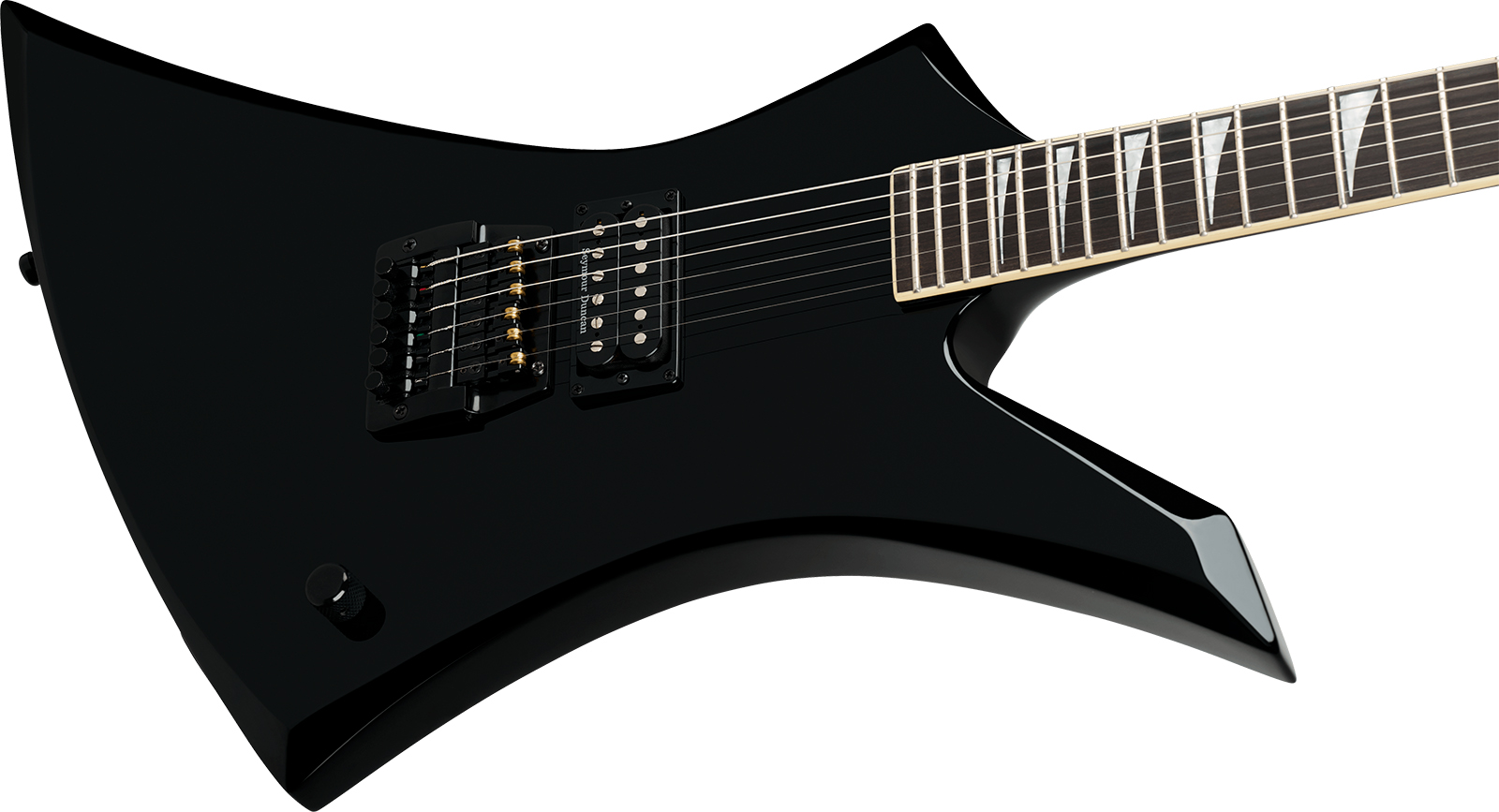 Jackson Marty Friedman Kelly Ke1 Legend Ltd Signature 1h Seymour Duncan Fr Eb - Black - E-Gitarre aus Metall - Variation 2