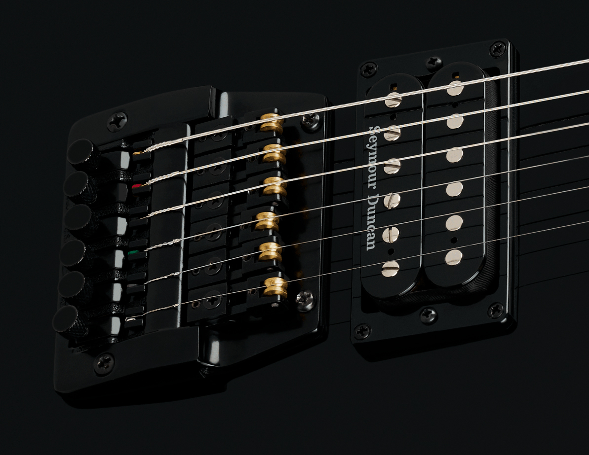Jackson Marty Friedman Kelly Ke1 Legend Ltd Signature 1h Seymour Duncan Fr Eb - Black - E-Gitarre aus Metall - Variation 3
