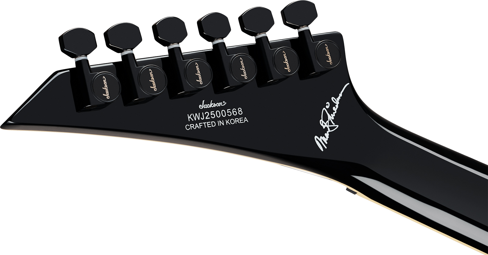 Jackson Marty Friedman Kelly Ke1 Legend Ltd Signature 1h Seymour Duncan Fr Eb - Black - E-Gitarre aus Metall - Variation 4