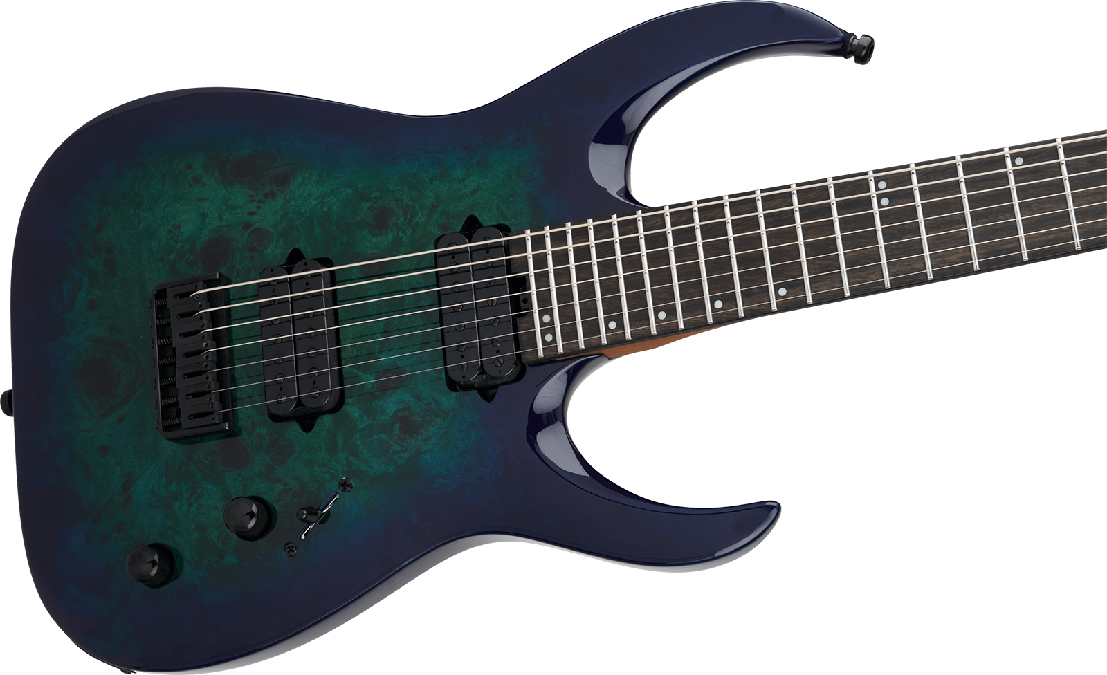 Jackson Misha Mansoor Juggernaut Ht7p Pro Signature 7c Baryton 2h Ht Eb - Chlorine Burst - Bariton E-Gitarre - Variation 2