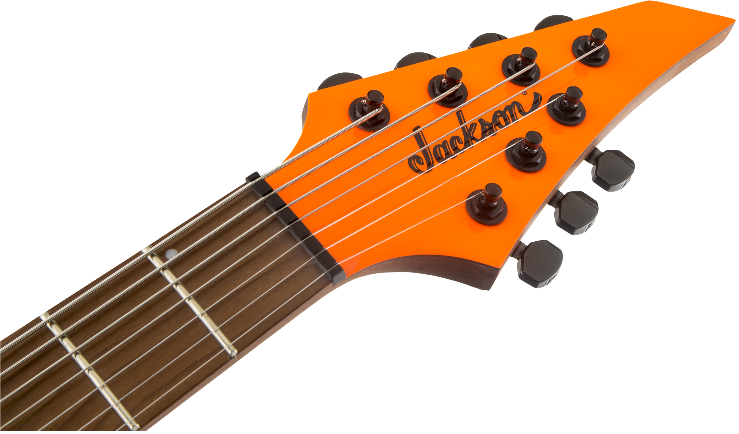 Jackson Misha Mansoor Juggernaut Ht7 Pro Signature 2h Ht Mn - Neon Orange - 7-saitige E-Gitarre - Variation 4