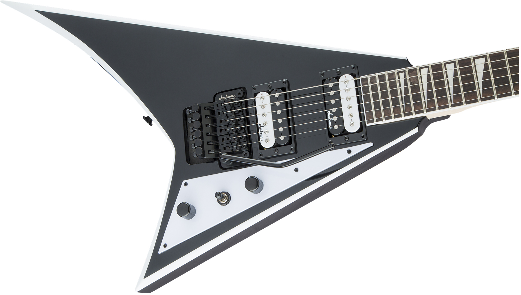 Jackson Randy Rhoads Js32 2h Fr Ama - Satin Gray - E-Gitarre aus Metall - Variation 2